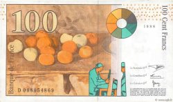100 Francs CÉZANNE FRANCIA  1998 F.74.02 MBC+