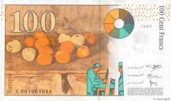 100 Francs CÉZANNE FRANCE  1997 F.74.01 TTB+