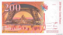 200 Francs EIFFEL FRANCE  1995 F.75.01 NEUF