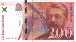 200 Francs EIFFEL FRANCE  1996 F.75.02 XF