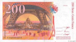 200 Francs EIFFEL FRANCE  1996 F.75.02 VF+
