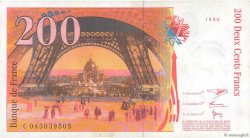 200 Francs EIFFEL FRANCE  1996 F.75.03b TTB