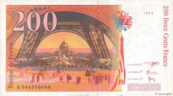 200 Francs EIFFEL FRANCIA  1997 F.75.04a q.AU
