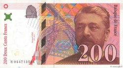 200 Francs EIFFEL FRANKREICH  1997 F.75.04a fVZ