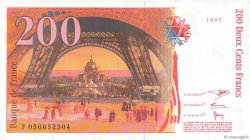 200 Francs EIFFEL FRANCIA  1997 F.75.04b AU