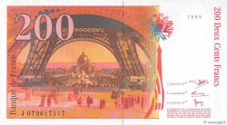 200 Francs EIFFEL FRANCIA  1999 F.75.05 q.FDC