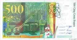 500 Francs PIERRE ET MARIE CURIE FRANKREICH  1994 F.76.01 fST+