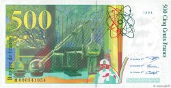 500 Francs PIERRE ET MARIE CURIE FRANCE  1994 F.76.01 AU-