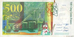 500 Francs PIERRE ET MARIE CURIE FRANKREICH  1994 F.76.01 S