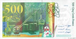 500 Francs PIERRE ET MARIE CURIE FRANKREICH  1994 F.76.01 VZ+