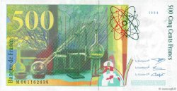 500 Francs PIERRE ET MARIE CURIE FRANCIA  1994 F.76.01 AU