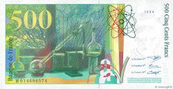 500 Francs PIERRE ET MARIE CURIE FRANKREICH  1994 F.76.01 VZ