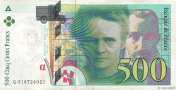 500 Francs PIERRE ET MARIE CURIE FRANCIA  1994 F.76.01 q.BB
