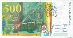 500 Francs PIERRE ET MARIE CURIE FRANCE  1994 F.76.01 SPL