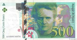 500 Francs PIERRE ET MARIE CURIE FRANKREICH  1994 F.76.01 SS