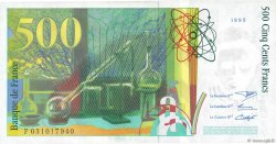 500 Francs PIERRE ET MARIE CURIE FRANCIA  1995 F.76.02 AU+