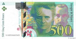 500 Francs PIERRE ET MARIE CURIE FRANCIA  1995 F.76.02 FDC