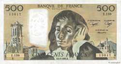 500 Francs PASCAL FRANCIA  1981 F.71.24