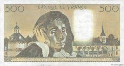 500 Francs PASCAL FRANCE  1987 F.71.35 XF