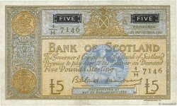 5 Pounds SCOTLAND  1961 P.106a BC+