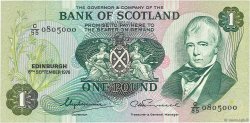 1 Pound SCOTLAND  1976 P.111c SS