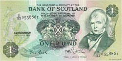 1 Pound SCOTLAND  1981 P.111e SPL