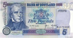 5 Pounds SCOTLAND  1998 P.119c FDC