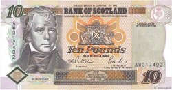 10 Pounds SCOTLAND  1995 P.120a UNC