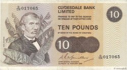 10 Pounds SCOTLAND  1980 P.207b SS
