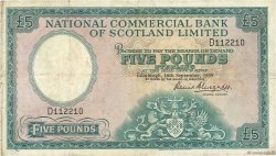 5 Pounds SCOTLAND  1959 P.266 MB