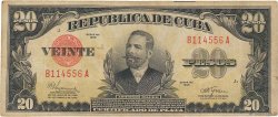 20 Pesos KUBA  1945 P.072f fS
