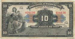 10 Soles PERU  1941 P.067Aa fSS