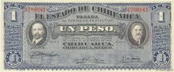 1 Peso MEXICO  1914 PS.0529g FDC