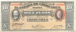 10 Pesos MEXICO  1915 PS.0535a q.FDC