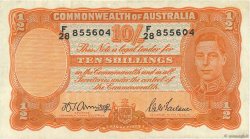 10 Shillings AUSTRALIEN  1942 P.25b fVZ