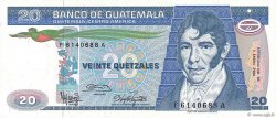 20 Quetzales GUATEMALA  1986 P.069 NEUF