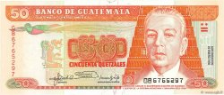 50 Quetzales GUATEMALA  1992 P.077c FDC
