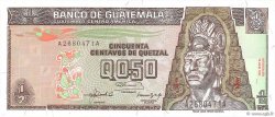 1/2 Quetzal GUATEMALA  1992 P.079