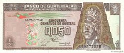 1/2 Quetzal  GUATEMALA  1993 P.086a