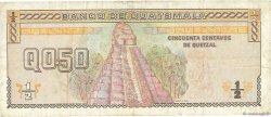 1/2 Quetzal GUATEMALA  1994 P.086b BC+