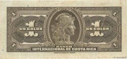 1 Colon COSTA RICA  1943 P.190 MBC