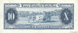 10 Colones COSTA RICA  1967 P.229 SS