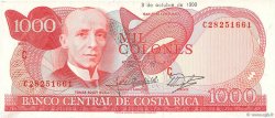 1000 Colones COSTA RICA  1992 P.259a FDC