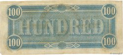 100 Dollars ESTADOS CONFEDERADOS DE AMÉRICA  1864 P.71 MBC