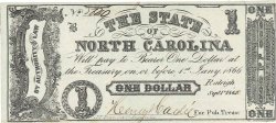 1 Dollar UNITED STATES OF AMERICA Raleigh 1862 PS.2359a AU-