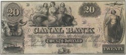 20 Dollars Non émis ESTADOS UNIDOS DE AMÉRICA Nouvelle Orléans 1850 Haxby.G.36a FDC