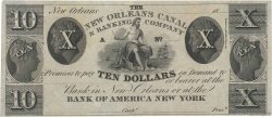 10 Dollars ESTADOS UNIDOS DE AMÉRICA Nouvelle Orléans 1830 Haxby.G.84 SC