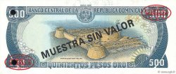 500 Pesos Oro Spécimen RÉPUBLIQUE DOMINICAINE  1994 P.137s3 NEUF
