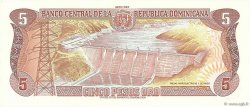 5 Pesos Oro DOMINICAN REPUBLIC  1993 P.143a UNC-