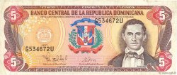 5 Pesos Oro DOMINICAN REPUBLIC  1997 P.152b VF